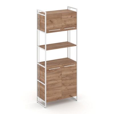 Rift RF.SS-53 (Дуб табак/Белый) Шкаф 5 ниш широкий