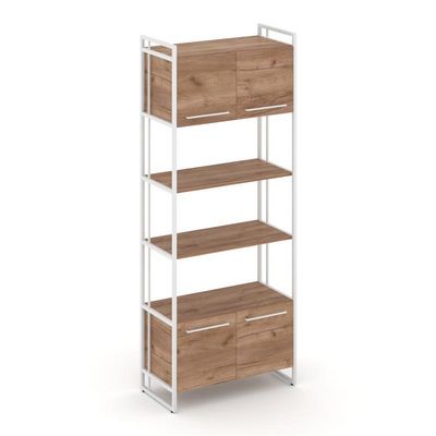 Rift RF.SS-54 (Дуб табак/Белый) Шкаф 5 ниш широкий