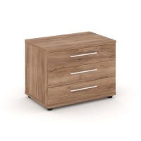 Rift RF.TOP-022 (Дуб табак/Белый) Тумба опорная/приставная