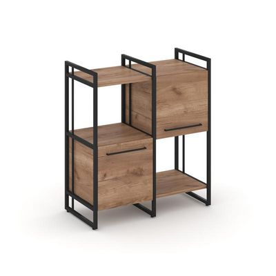 Rift RF.NS-005 (Дуб табак/Черный) Шкаф комбинированый