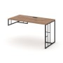 Rift RF.SPOT-003 (L) (Дуб табак/Черный) Стол письменный для опорной тумбы левый