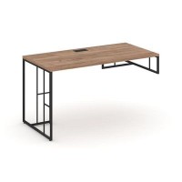 Rift RF.SPOT-003 (R) (Дуб табак/Черный) Стол письменный для опорной тумбы правый