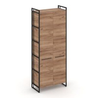 Rift RF.SS-51 (Дуб табак/Черный) Шкаф 5 ниш широкий