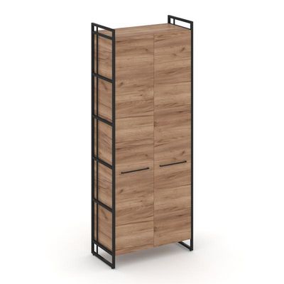 Rift RF.SS-51 (Дуб табак/Черный) Шкаф 5 ниш широкий