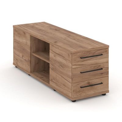 Rift RF.TOPD-001 (Дуб табак/Черный) Тумба опорная/приставная