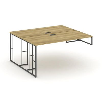 Rift RF.DRSOT-005 (Дуб винченцо/Антрацит) Рабочая станция для опорной тумбы