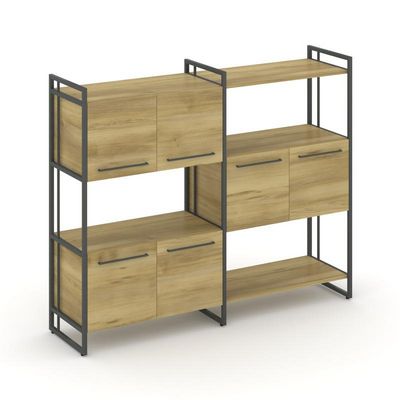 Rift RF.NS-004 (Дуб винченцо/Антрацит) Шкаф комбинированый