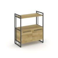 Rift RF.SS-22 (Дуб винченцо/Антрацит) Шкаф 2 ниши широкий