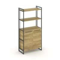 Rift RF.SS-44 (Дуб винченцо/Антрацит) Шкаф 4 ниши широкий