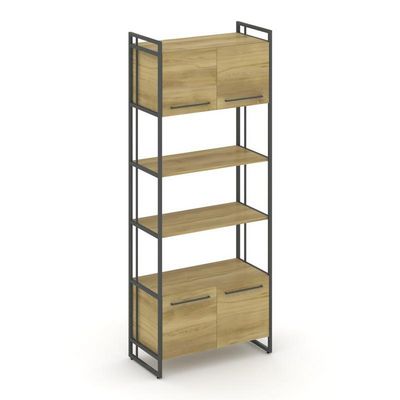 Rift RF.SS-54 (Дуб винченцо/Антрацит) Шкаф 5 ниш широкий