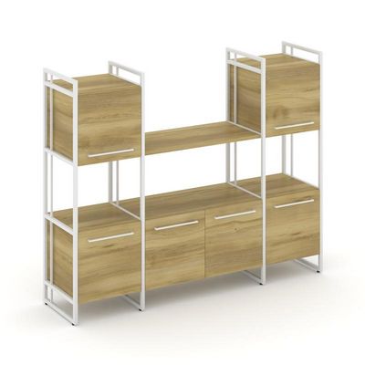 Rift RF.NS-002 (Дуб винченцо/Белый) Шкаф комбинированый