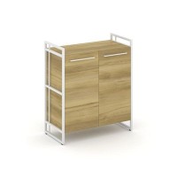 Rift RF.SS-21 (Дуб винченцо/Белый) Шкаф 2 ниши широкий