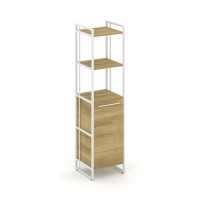 Rift RF.SU-44 (R) (Дуб винченцо/Белый) Шкаф 4 ниши узкий