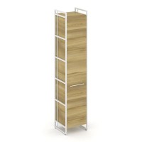 Rift RF.SU-51 (L) (Дуб винченцо/Белый) Шкаф 5 ниш узкий