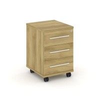 Rift RF.TM-002 (Дуб винченцо/Белый) Тумба мобильная усиленная