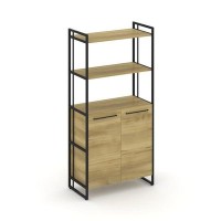 Rift RF.SS-44 (Дуб винченцо/Черный) Шкаф 4 ниши широкий