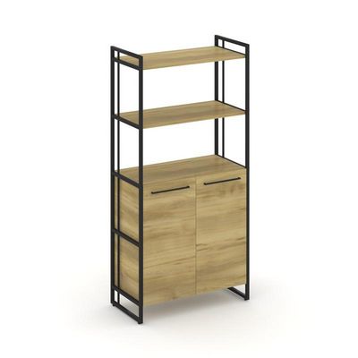 Rift RF.SS-44 (Дуб винченцо/Черный) Шкаф 4 ниши широкий