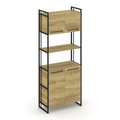 Rift RF.SS-53 (Дуб винченцо/Черный) Шкаф 5 ниш широкий