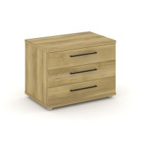 Rift RF.TOP-021 (Дуб винченцо/Черный) Тумба опорная/приставная