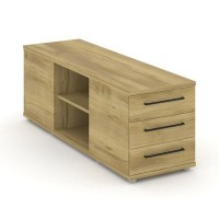 Rift RF.TOPD-001 (Дуб винченцо/Черный) Тумба опорная/приставная