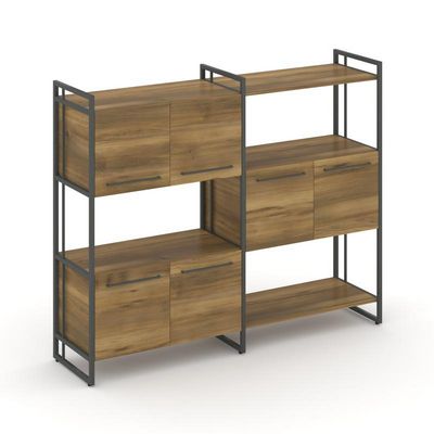 Rift RF.NS-004 (Сандал янтарный/Антрацит) Шкаф комбинированый