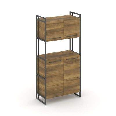 Rift RF.SS-42 (Сандал янтарный/Антрацит) Шкаф 4 ниши широкий