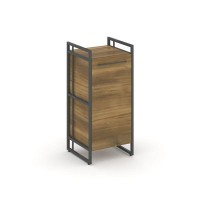 Rift RF.SU-21 (L) (Сандал янтарный/Антрацит) Шкаф 2 ниши узкий