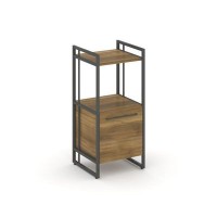 Rift RF.SU-22 (R) (Сандал янтарный/Антрацит) Шкаф 2 ниши узкий