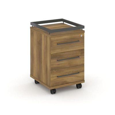 Rift RF.TM-003 (Сандал янтарный/Антрацит) Тумба мобильная усиленная + рамка