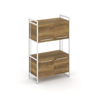 Rift RF.SS-33 (Сандал янтарный/Белый) Шкаф 3 ниши широкий