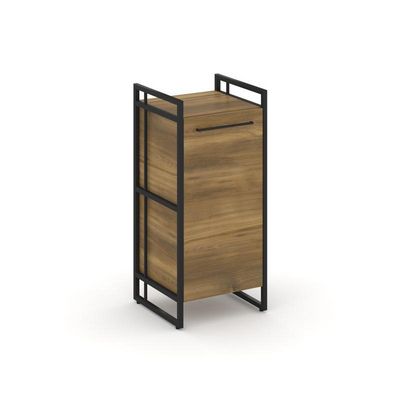 Rift RF.SU-21 (L) (Сандал янтарный/Черный) Шкаф 2 ниши узкий