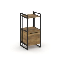 Rift RF.SU-22 (R) (Сандал янтарный/Черный) Шкаф 2 ниши узкий