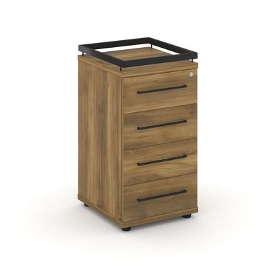 Rift RF.TPR-002 (Сандал янтарный/Черный) Тумба приставная + рамка