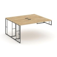 Rift RF.DRSOT-003 (Тиквуд светлый/Антрацит) Рабочая станция для опорной тумбы