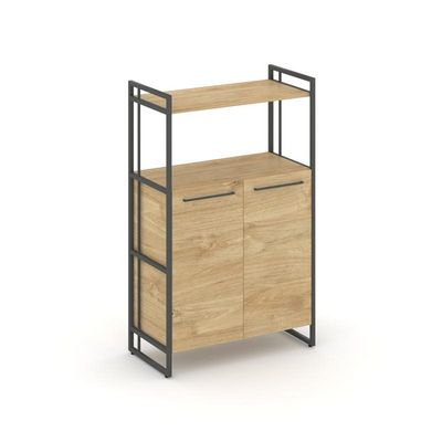 Rift RF.SS-32 (Тиквуд светлый/Антрацит) Шкаф 3 ниши широкий