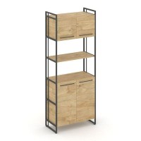 Rift RF.SS-53 (Тиквуд светлый/Антрацит) Шкаф 5 ниш широкий