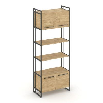 Rift RF.SS-54 (Тиквуд светлый/Антрацит) Шкаф 5 ниш широкий