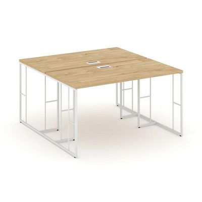 Rift RF.DRS-003 (Тиквуд светлый/Белый) Рабочая станция