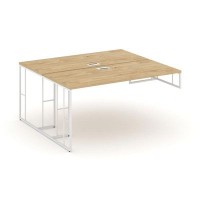 Rift RF.DRSOT-014 (Тиквуд светлый/Белый) Рабочая станция для опорной тумбы