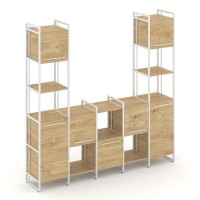 Rift RF.NS-001 (Тиквуд светлый/Белый) Шкаф комбинированый