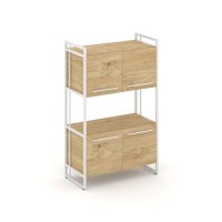 Rift RF.SS-33 (Тиквуд светлый/Белый) Шкаф 3 ниши широкий