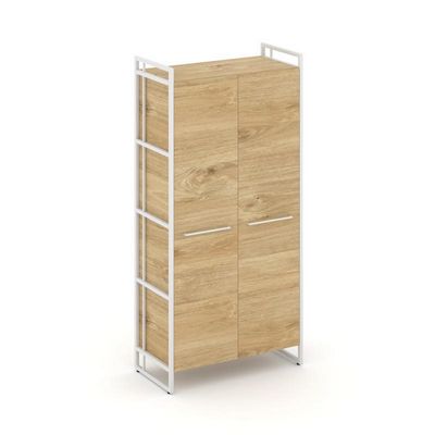 Rift RF.SS-41 (Тиквуд светлый/Белый) Шкаф 4 ниши широкий