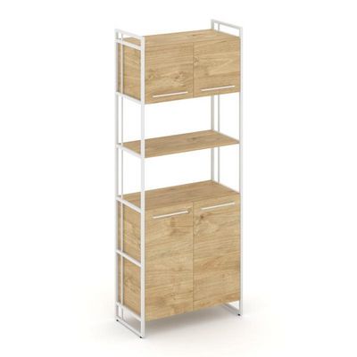 Rift RF.SS-53 (Тиквуд светлый/Белый) Шкаф 5 ниш широкий