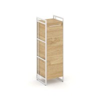 Rift RF.SU-31 (L) (Тиквуд светлый/Белый) Шкаф 3 ниши узкий