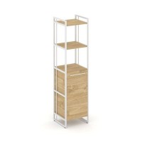 Rift RF.SU-44 (L) (Тиквуд светлый/Белый) Шкаф 4 ниши узкий