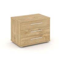 Rift RF.TOP-022 (Тиквуд светлый/Белый) Тумба опорная/приставная