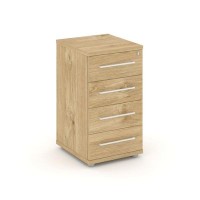 Rift RF.TPR-001 (Тиквуд светлый/Белый) Тумба приставная