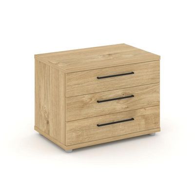 Rift RF.TOP-022 (Тиквуд светлый/Черный) Тумба опорная/приставная