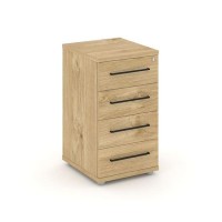 Rift RF.TPR-001 (Тиквуд светлый/Черный) Тумба приставная