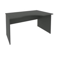 Riva А.СА-2 Пр (Антрацит) Стол криволинейный правый